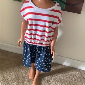 Polo association American flag dress